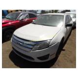 2010 Ford Fusion 3FAHP0HG6AR404895 White