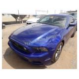 2014 Ford Mustang 1ZVBP8AM6E5212848 Blue
