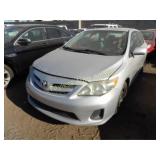 2011 Toyota Corolla 2T1BU4EE6BC591002 Silver