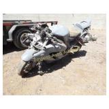 2005 Honda CBR1000 JH2SC57055M103182 Gray