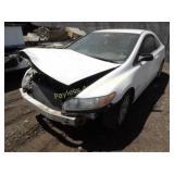 2008 Honda Civic 2HGFG12698H556040 White