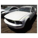 2005 Ford Mustang 1ZVFT80N255238340 White