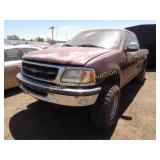 1997 Ford F-150 1FTDX1767VNC28312 Red