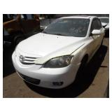 2004 Mazda Mazda3 JM1BK343741204545 White
