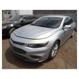 2016 Chevrolet Malibu 1G1ZE5ST4GF298680 Silver