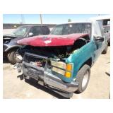 1994 GMC Sierra 2GTEC19Z4R1555071 Green