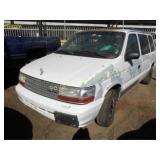1995 Plymouth Voyager 2P4GH2534SR136237 White