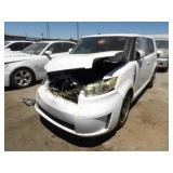 2009 Toyota Scion XB JTLKE50EX91075982 White