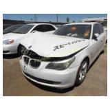 2008 BMW 528i WBANU53588CT07003 White