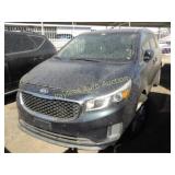 2017 Kia Sedona KNDMB5C13H6255389 Gray