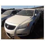 2013 Buick Regal 2G4GR5ER0D9228242 White