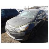 2013 Kia Rio KNADM4A34D6193775 Black