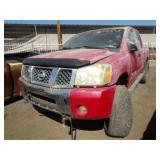 2005 Nissan Titan 1N6AA07B25N514352 Red