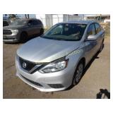 2017 Nissan Sentra 3N1AB7AP2HL708044 Silver