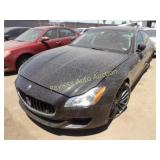 2014 Maserati Quattroporte ZAM56RRA0E1126134 Black