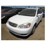 2003 Toyota Corolla 1NXBR38E53Z094367 White