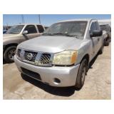 2007 Nissan Titan 1N6AA06AX7N223013 Silver
