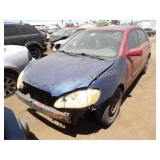2008 Toyota Corolla 1NXBR30E78Z047571 Red