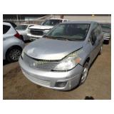 2009 Nissan Versa 3N1CC11E79L498379 Silver