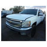2012 Chevrolet Silverado 1GCRCREA0CZ128940 White
