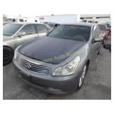 2008 Infiniti G35 JNKBV61E58M212306 Silver