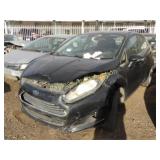2016 Ford Fiesta 3FADP4EJ6GM186162 Black