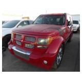 2011 Dodge Nitro 1D4PT6GX0BW554301 Red
