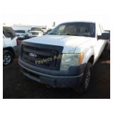 2013 Ford F-150 1FTFW1ET8DKF16358 White