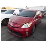2012 Toyota Prius JTDKN3DU3C1525433 Red