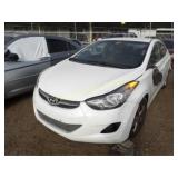 2013 Hyundai Elantra 5NPDH4AE8DH444926 White