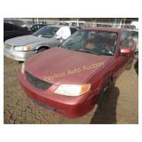 2002 Mazda Protege JM1BJ225620550980 Red