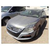 2012 Volkswagen CC WVWMN7AN0CE520227 Gray