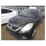 2013 Nissan Versa 3N1CN7AP4DL864922 Black