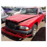 1998 Dodge Dakota 1B7GL22X1WS652294 Red