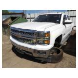 2014 Chevrolet Silverado 3GCPCREC5EG271538 White