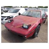1985 Pontiac Fiero 1G2PE37R8FP273844 Red