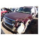 2006 Ford Explorer 1FMEU74896UA33255 Red