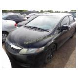 2009 Honda Civic 2HGFA16549H301400 Black