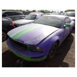 2005 Ford Mustang 1ZVFT80N555154643 Purple