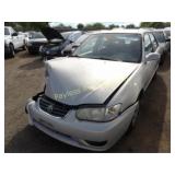 2001 Toyota Corolla 1NXBR12E31Z497225 Silver
