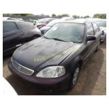2000 Honda Civic 1HGEJ6570YL025469 Purple