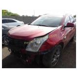 2014 Cadillac SRX 3GYFNCE34ES661654 Red