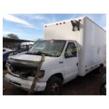 1998 Ford E-350 1FDWE30F5WHA15391 White