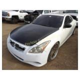 2008 Infiniti G37 JNKCV64E68M118452 White