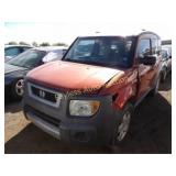 2003 Honda Element 5J6YH18583L010399 Orange