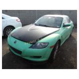 2008 Mazda RX-8 JM1FE173980214465 Green