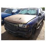2003 GMC Sierra 1GTEC19T33Z135599 Blue