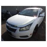 2014 Chevrolet Cruze 1G1PC5SB2E7106703 White