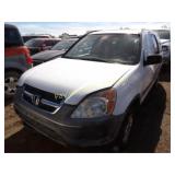 2003 Honda CR-V JHLRD78883C035583 White