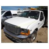 2000 Ford F-250 1FTNX20S5YEB68763 White
